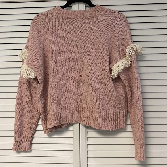 Madewell Montford Fringe Pullover Sweater - Picture 6 of 7